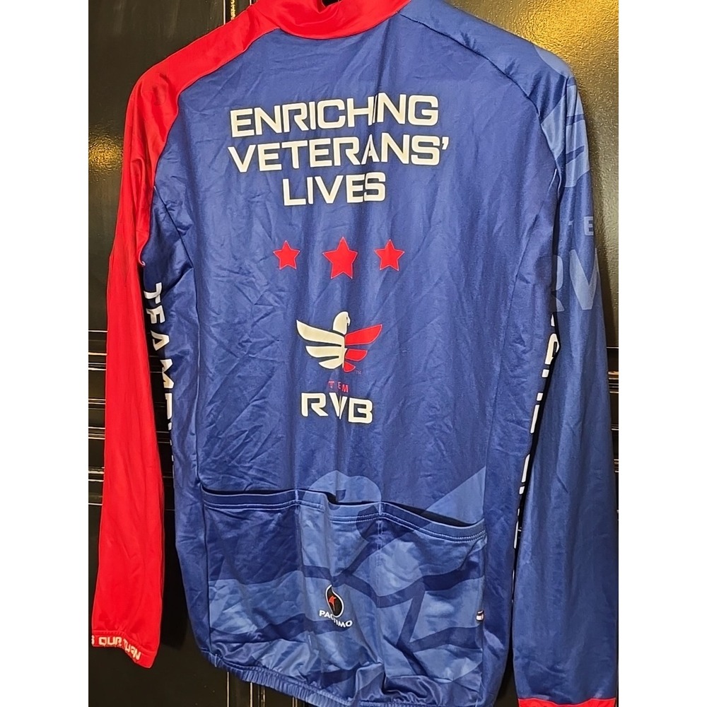 Pactimo Mens Medium Team RWB Jacket Soft Material Full Zip, Excellent Shape - Picture 4 of 5
